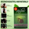 Reshma Beauty 30 Minute Henna Hair Color | Infused with Natural Herbs, For Soft Shiny Hair | Henna Hair Color/Dye, 100% Gray Coverage | Semi Permanent | Ayurveda Hair Products(Burgundy, Pack Of 1)