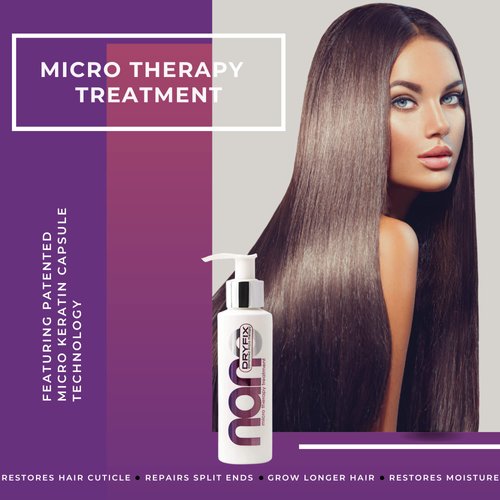 Research In Beauty Nano DryFix Therapy Leave In Conditioning Treatment, Keratin Treatment for Dry, Damaged Hair (4 fl oz)