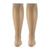 Truform Sheer Compression Stockings, 15-20 mmHg, Women's Knee High Length, 20 Denier, Nude, Small