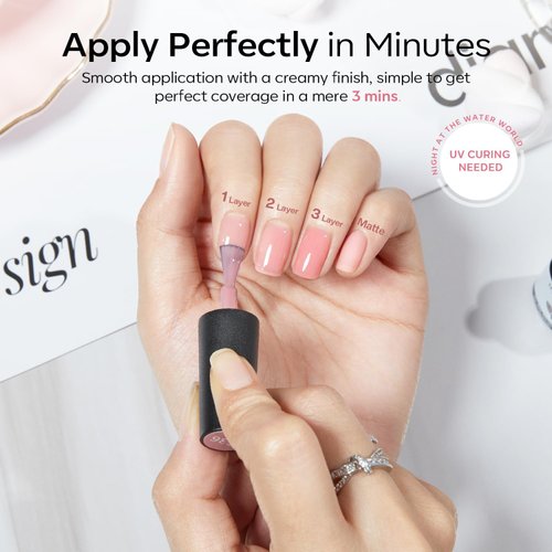 modelones Gel Nail Polish 6 Colors Easter Transparent Jelly Milky White Sheer Pink Neutral Nude Gel Polish Nail Soak off Nail Polish French Nail Art Manicure DIY Home Salon Gifts for Women