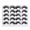 False Eyelashes 3D Faux Mink Lashes Pack Dramatic Fluffy Thick Volume Full Cross Soft Reusable Handmade Fake Eyelashes 10 Pairs Pack by Lifernilash (LFN5D02)
