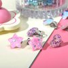 PinkSheep Unicorn Clip On Earrings for Little Girls, Bling Earrings Rainbow Earrings for Kids, 6 Pairs, Best Gift
