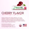 OrganiLip USDA Certified Organic Lip Moisturizer - Ultra Moisturizing Organic Lip Balm for Nourishing Cracked or Dry Lips - All-Day Ultra Moisturizing Lip Care Oval Shaped Tube - 3-Pack (Cherry)