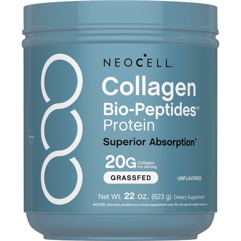 NeoCell Collagen Bio-Peptides Powder | 22oz | Super Hair, Skin, and Nails | Superior Absorption |...