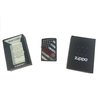 Zippo Lighter- Firefighter Flag Red Line Black Matte Windproof Lighter