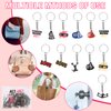 146 Pcs Cheerleader Gifts 24 Cheer Scrunchie 24 Cheer Bracelets 24 Cheer Keychain 24 Zipper Portable Cheer Makeup Bag 50 Waterproof Cheer Stickers for Cheer Team Party Favors Cheerleading Accessories
