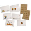 Sugartown Greetings Fall Thank You Cards with Envelopes & Kraft Sticker Seals - Fall Themed Note Cards Variety - 24 Pack