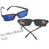 Zugar Land Top Secret Spy Glasses For Kids - Rear View Sunglasses. View Behind You! Detective Gadget. Perfect Party Favors. (12 Pack)