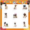 9 PCS Pug Honeycomb Centerpieces Table Decorations Pug Table Centerpieces for Pug Dog Party Supplies Birthday Party Decorations