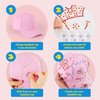 Klever Kits Decorate Your Own Baseball Cap with 7 Sheets Gems Stickers, Art & Crafts Kit for Kids, Fun Creative DIY Toys for Kids Girls