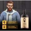 Barbology LONDON 2-in-1 Beard and Face Moisturizer with Jojoba Oil, Argan Oil, and Avocado Oil, Conditions Dry, Itchy and Coarse Facial Hair, 10oz Pump Bottle