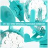 Ipetboom Funny Cat Toy Pet Treats Enrichment Toys Dog Puzzles for Small Dogs Cat Food Treats Dispenser Toy Cat Food Puzzle Interactive Cat Toys Pet Food Feeder Cat Whirling Toy Pet Dog Abs