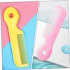 4Pcs Newborn Hair Comb Baby Comb Round Teeth Combs Wide Tooth Hair detangler for Toddler Pocket Hair Comb Baby and Child Care Products Health and Household