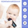 ROBBEAR Baby Teething Toys, Soft Silicone Remote Control Teether for Babies 3 6 12 18 Months, TV Remote Control Shape Infant Chew Sensory Toys for Boys and Girls, Baby Teething Relief, BPA Free