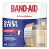 BAND-AID 4669 Tru-Stay Sheer Strips Adhesive Bandages, Assorted, 80/Box