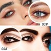evpct 4Pcs Black Silver Grey Brown Gel Eyeliner Pencil Eye Black Face Paint Sticks Makeup Set, Natural Black Eyeliner Cream Waterproof Crayon Eyeliner Pencil Tool delineador de ojos contra el agua