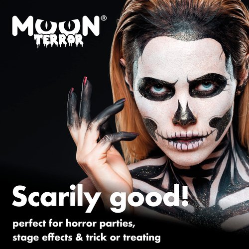 Halloween Face Paint Body Paint by Moon Terror - Set of 4 - SFX Make up, Special Effects Make up - 0.40fl oz