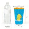 Ducky Duck - Baby Shower or Birthday Favor Popcorn Treat Boxes - Set of 12