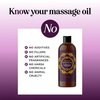 Aromatherapy Sensual Massage Oil for Couples - Relaxing Full Body Massage Oil for Date Night with Sweet Almond Oil - Vegan Lavender Massage Oil for Massage Therapy Smooth Gliding Formula 16 Fl Oz