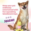 Peanuts for Pets Dog Toy Woodstock “Be Mine” Plush Squeaker| 9” Woodstock from Peanuts Love Plush Squeaker Collection Pet Toys | Peanuts Toy for Dogs Woodstock Stuffed Animal 9 inch