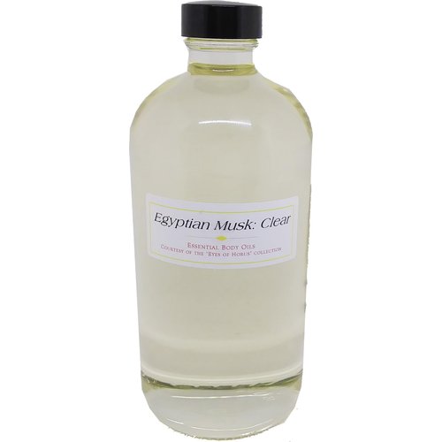 TCEShop Egyptian Musk: Clear Scented Body Oil Fragrance [Regular Cap - Clear - 16 oz.] - ID#22319