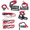 Benedict Harry Front Headlight Rear Tail LED Light Set for ARRMA LIMITLESS F1 1/7 RC Car Model Upgrade Decoration Parts