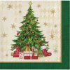 Creative Converting 16-Count Beverage Paper Napkins, Tasteful Tree