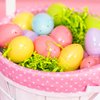 OCTERIC 120 Pcs Pastel Colorful Plastic Easter Eggs Bulk, 2.3 ", Fillable Empty Easter Eggs for Fillling Candy, Treats, Easter Hunt Basket Suffers Fillers, Easter Theme Party Favors