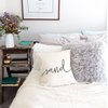 The Cotton & Canvas Co. Sand Home Decor Pillow Cover, Pillowcase, Cushion Cover, Decorative Throw Pillow Cover