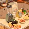 iLAND Miniature Dollhouse Accessories on 1:12 Scale, Dollhouse Kitchen Accessories of Mini Blender & Kitchen Scale