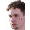 Thug Ink Temporary Tattoos - Volume II - 6 Temporary Tattoos ~ Face Tattoos ~ Ice Cream Cone, Dagger, Crown, Cross, etc ~ Thug Life ~ Fake Tattoos ~ Water-transfer Tattoos