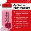 Oh!mino Amino Acid Energy Blend - Sugar-and-Stimulant-Free, Pre-Post Workout Powder, BCAA Amino Acids, Workout Recovery Drink, Muscle Synthesis Activator, Berry Blast, 280 g, 40 Servings