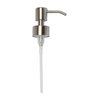 Kapitan Soap Dispenser Pump Head Replacement Spare for Standard 28/400 (26 mm - 28mm / 1.02 in-1.10 in) Neck Size, Stainless Steel Brushed Finish
