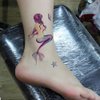 TAFLY Waterproof Temporary Tattoo Sticker Mermaid Tatto Stickers Fake Tattoos for Women 5 Sheets