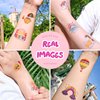 96 PCS Rainbow Individually Wrapped Tattoos, Rainbow Tattoo Stickers, Rainbow Party Decorations, Rainbow Birthday Decorations, Rainbow Party Favors, Gifts Rewards Activity for Kids Boys Girls