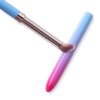 SILPECWEE 1Pc UV Gel Nail Ombre Brush Alloy Handle Nylon Hair Nail Art Gradient Painting Drawing Pen Manicure Brush Tools