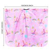 PAMAID Kids Haircut Cape Waterproof Barber Cape Cover, Unicorn Hair Cutting Cape for Girls with Adjustable Snap Closure (Unicorn)