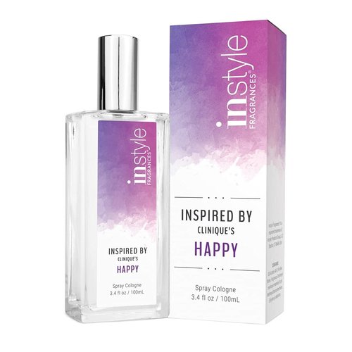 Instyle Fragrances | Inspired by Clinique's Happy | Women’s Eau de Toilette | Vegan, Paraben Free, Phthalate Free | Never Tested on Animals | 3.4 Fluid Ounces