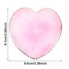 Molain Nail Art Palettes Resin Nail Mixing Palette Polish Color Mixing Plate Golden Edge Resin Nail Holder Heart Shape Cosmetic Mixing Tools