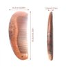 YAKUNCL Thickened Peach Wood Comb, Carved Wooden Comb, Anti Static Wooden Comb, Wooden Comb for Women, Wooden Hair Comb for All Hair Styles