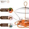 Nature's Way OFP1 All-in-One Oriole Buffet Bird Feeder, Orange