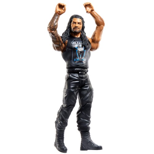 WWE Mattel Roman Reigns Basic Series #108 Action Figure in 6-inch Scale with Articulation & Ring Gear