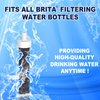 2in1 Brita Water Bottle Filter & Mouthpiece Replacement, Brita Replacement Parts with 2Pcs Brita Water Bottle Filter Replacement & 2Pcs Brita Bite Valve Replacement Compatible with Brita Water Bottle