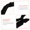 Beatifufu 4pcs Hair Tie Hair Jewels for Women Girl Headbands Wire Headband Headbands for Women Makeup Elastic Daily Headwear Twisted Hairband Spa Headbands for Girls Scarf Iron Bow Tie