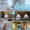 LED Closet Lights Under Cabinet Lighting, 21 LED Battery Operated Lights | Motion Sensor Light | Cabinet Light Stick On Lights Kitchen Lights Wireless Night Light for Bar,Wardrobe,Stair - 3 Pack