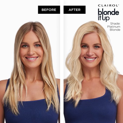 Clairol Blonde It Up Permanent Hair Dye, Platinum Blonde Hair Color, Pack of 1