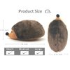 SUNKYPUP Hedgehogz Squeaky Dog Toy, Stuffed Plush Dog Toys for Small Medium Dogs (8 Inch (2 Pack))