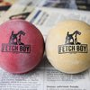 Fetch Boy The O.G. of Bounce Solid Sponge Rubber Dog Ball, Made in USA, 2.5 inches, Medium Breeds That Fetch, 2 Pack Gift Box