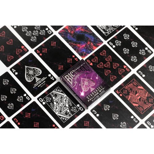Bicycle Stargazer Falling Star Galaxy Design Playing Cards