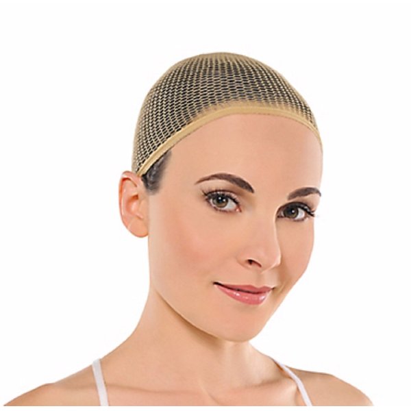 Brown Nylon Wig Cap (Adult Standard Size) 1 Pc. - Ultra Stretchable & Lightweight for Natural Look - Essential Accessory for Your Perfect Wig Fit